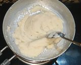 A picture of step 9 of Rava upma.