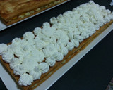 Foto del paso 16 de la receta: Tarta de hojaldre con nata y crema pastelera