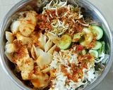 Foto langkah ke 6 dari resep Rujak Cuka Bumbu Ulek.