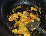 A picture of step 1 of Oats lauki.