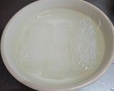 〔在家也能做-小吃攤美食〕炒冬粉的食譜步驟1照片
