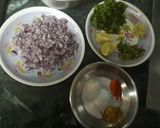 A picture of step 2 of Leftover chapati cutlet.
