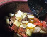 A picture of step 3 of Matka Beef Biryani.