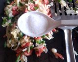 A picture of step 7 of Tawa fried rice.