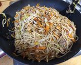 Kínai pirított tészta 🌶🫚🥬🥕🍜 recept fázis 5 fotója