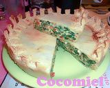 Foto del paso 4 de la receta: Tarta de verduras 🥬🥕🧅🫑🧀🥓