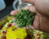 A picture of step 2 of Pure jain bhel.