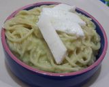 Foto del paso 8 de la receta: Spaghetti en crema de calabacita 🍝