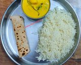 A picture of step 6 of Kadhi Badi.