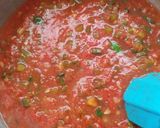 Foto del paso 2 de la receta: Cintas con salsa de tomate, aceitunas negras y albahaca