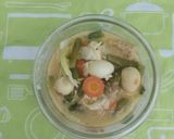 Foto langkah ke 4 dari resep Sayur Lodeh Telur Puyuh (MPASI).