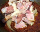 Gambar langkah 3 resipi Sambal Sotong Udang Petai.