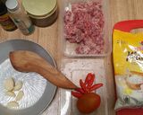 Foto langkah ke 1 dari resep Tumis Kambing Tomat Kecap 🍅🐐🌶.