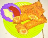 Foto langkah ke 7 dari resep Sosis Cheese Roll.