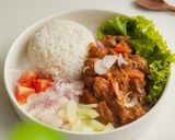 Foto langkah ke 5 dari resep Sate Goreng Daging Ayam.