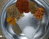 A picture of step 4 of Resha chicken.