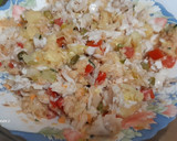 Foto del paso 4 de la receta: Calabacín relleno de pescado (aprovechamiento)