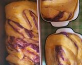 Foto langkah ke 8 dari resep Almond Purple Sweet Potato Brioche.