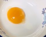A picture of step 1 of Souffle egg pancakes.
