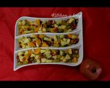 A picture of step 2 of Fruit Chaat.