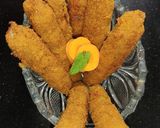A picture of step 8 of Crispy Chicken Fries 😋.