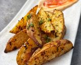 Foto langkah ke 3 dari resep Potato Wedges.