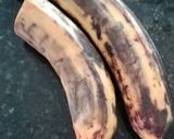 Foto del paso 1 de la receta: Plátano asado