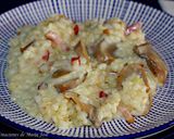 Foto del paso 4 de la receta: Risotto con champiñones y bacon