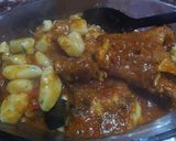 Foto del paso 3 de la receta: Ñoquis con salsa de pollo