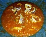 Gambar langkah 6 resipi Spaghetti Marinara.