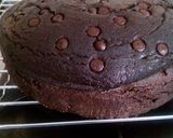 Foto langkah ke 6 dari resep Simple Chocolate Cake.