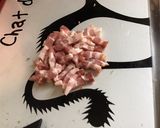 Une image de l'étape 3 de Frisée aux lardons et pignons de pin sauce balsamique.