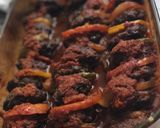 A picture of step 6 of Turkish Baked Kofta.