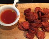 Une image de l'étape 1 de Paella au chorizo.