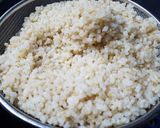 Foto del paso 3 de la receta Arroz integral con lacón y pimiento asado!🍚😋🍴
