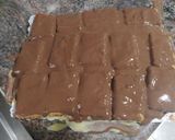 Foto del paso 6 de la receta: Tarta de galletas, chocolate y natillas