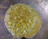 A picture of step 3 of Dal palak.