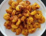 A picture of step 2 of Shrimp Masala.