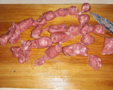 Foto del paso 1 de la receta: Lentejas con Longaniza, Carne y Verduras