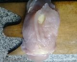 Foto del paso 2 de la receta Supremas rellenas de jamón y queso