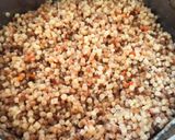 Pirított tarhonya köret recept fázis 3 fotója