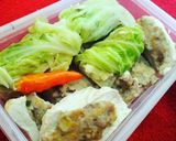 Foto langkah ke 6 dari resep Bakso,tahu bakso,kol bakso(menu diet).