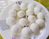 Hình bước làm 4 của món Bánh ít gói lá chuối nhân đậu xanh,thịt heo,nấm mèo