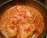 A picture of step 9 of Pap and chicken stew.