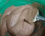 A picture of step 3 of Chocolate cupcakes with froasting ❤❤.
