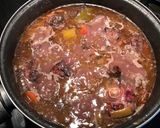 A picture of step 5 of Oxtail Stew.