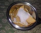 A picture of step 1 of Biscuit cup cake.