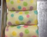 Foto langkah ke 7 dari resep Dadar Gulung Polkadot Fla Keju.