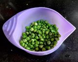A picture of step 1 of Dhaba Style Matar Paneer.