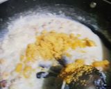 A picture of step 4 of Makhana pudding.